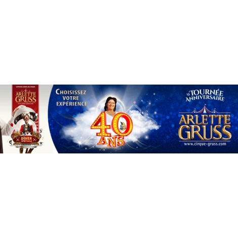 AISNE - LE CIRQUE ARLETTE GRUSS