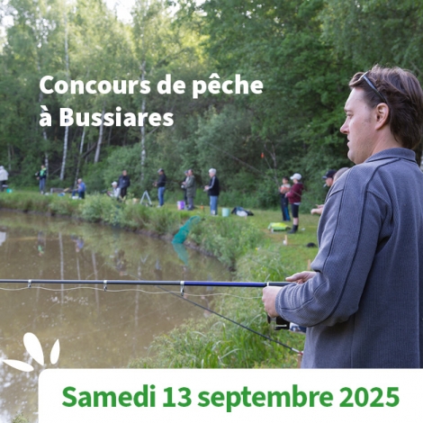 AISNE - CONCOURS DE PÊCHE A LA TRUITE A L'ETANG DE BUSSIARES