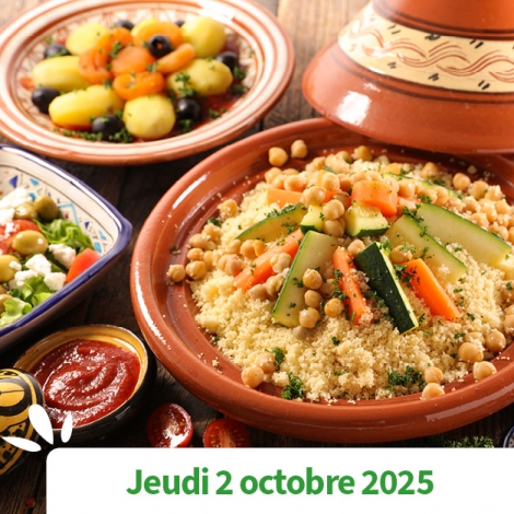AISNE - REPAS FESTIF COUSCOUS DU CLUB DE L'EVASION
