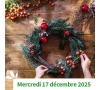 Aisne - Atelier couronnes de Noël à Deuillet