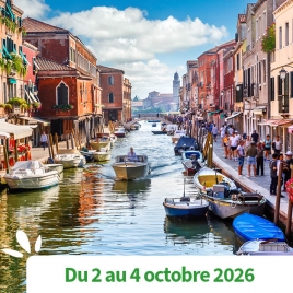 AISNE - Séjour à Venise et aux îles de la Lagune : Murano et Burano