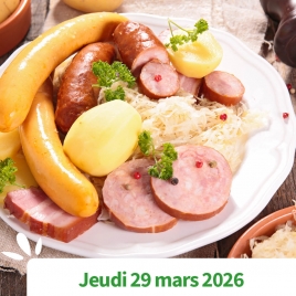 AISNE - Choucroute festive du Club de l'Evasion