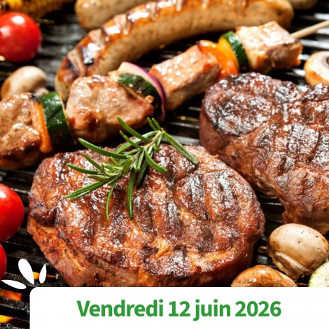 AISNE - BARBECUE DES RETRAITES A DEUILLET