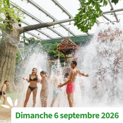 AISNE - JOURNEE A L'AQUA MUNDO CENTER PARCS AILETTE