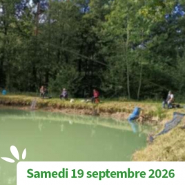AISNE - CONCOURS DE PECHE A LA TRUITE A L'ETANG DE FOURDRAIN 2026